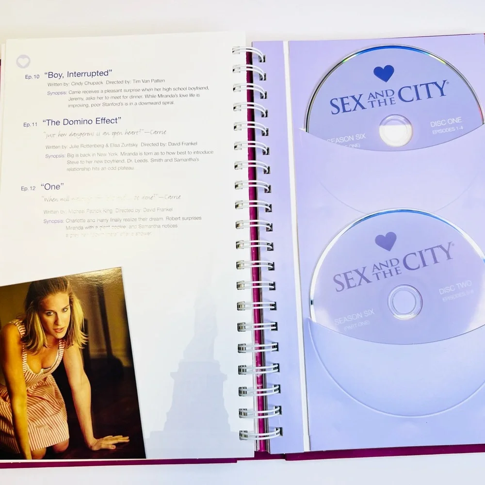 Sex and the City 2005 DVD The Complete Series - Bright Pink Box Set